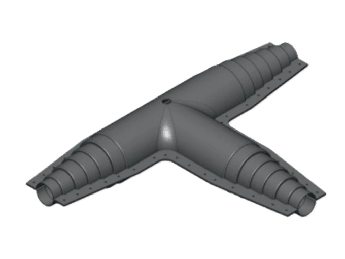 Кожух полимерный для изоляции пресс-тройника