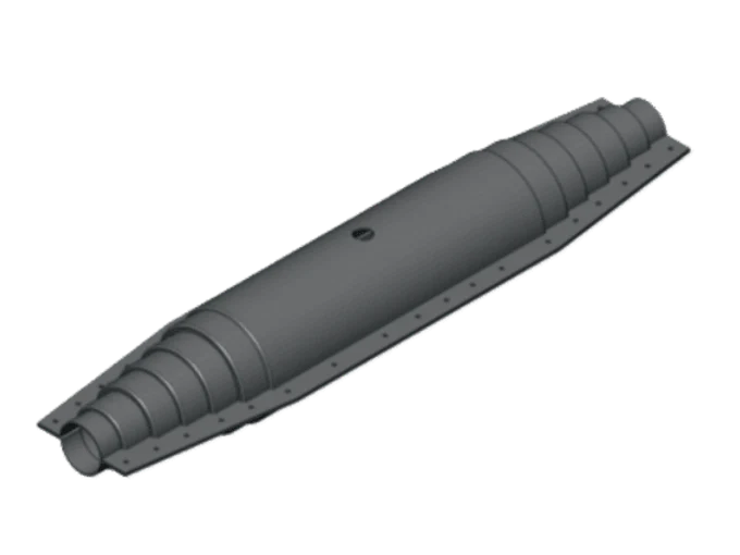 Кожух полимерный для изоляции пресс-муфт