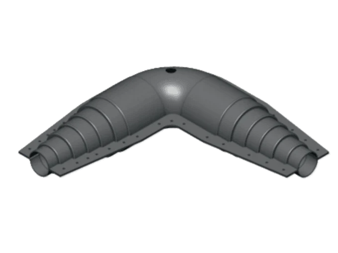 Кожух полимерный для изоляции пресс-отвода