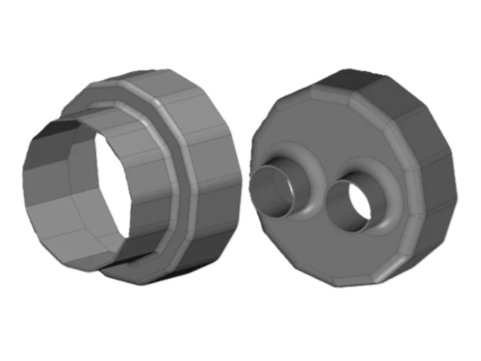 Торцевая термоусаживаемая заглушка